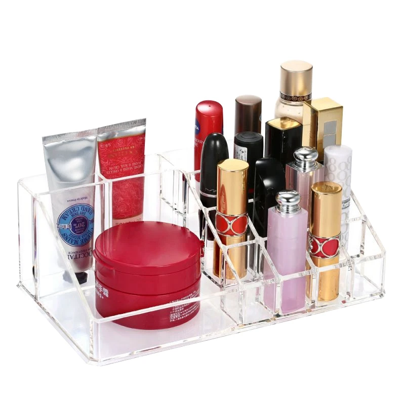 

Transparent Make Up Organiser Cosmetic Storage Box Display Makeup Case For Cosmetics Brush Organizer Home Jewelry Box Sets