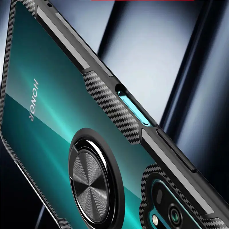 For Huawei Honor 20 Pro Honor20 10 Lite 10i 20i Case Magnetic Ring Stand Cover for Honor 7X 8X Max 8S Y5 P Smart Plus