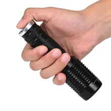 Супер яркий с изменением дальности света XM-L T6 светодиодный 5 режимов фонарик факел свет безопасности и выживания Z1026