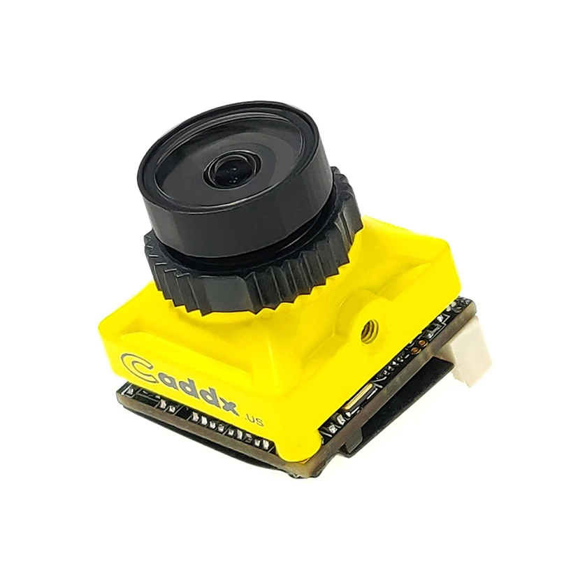 

Caddx.us Turbo Micro S2 FPV Camera 4:3 PAL/NTSC 1.8mm Full Size Lens CCD Sensor Low Latency for RC Hobby DIY FPV Racing Drone