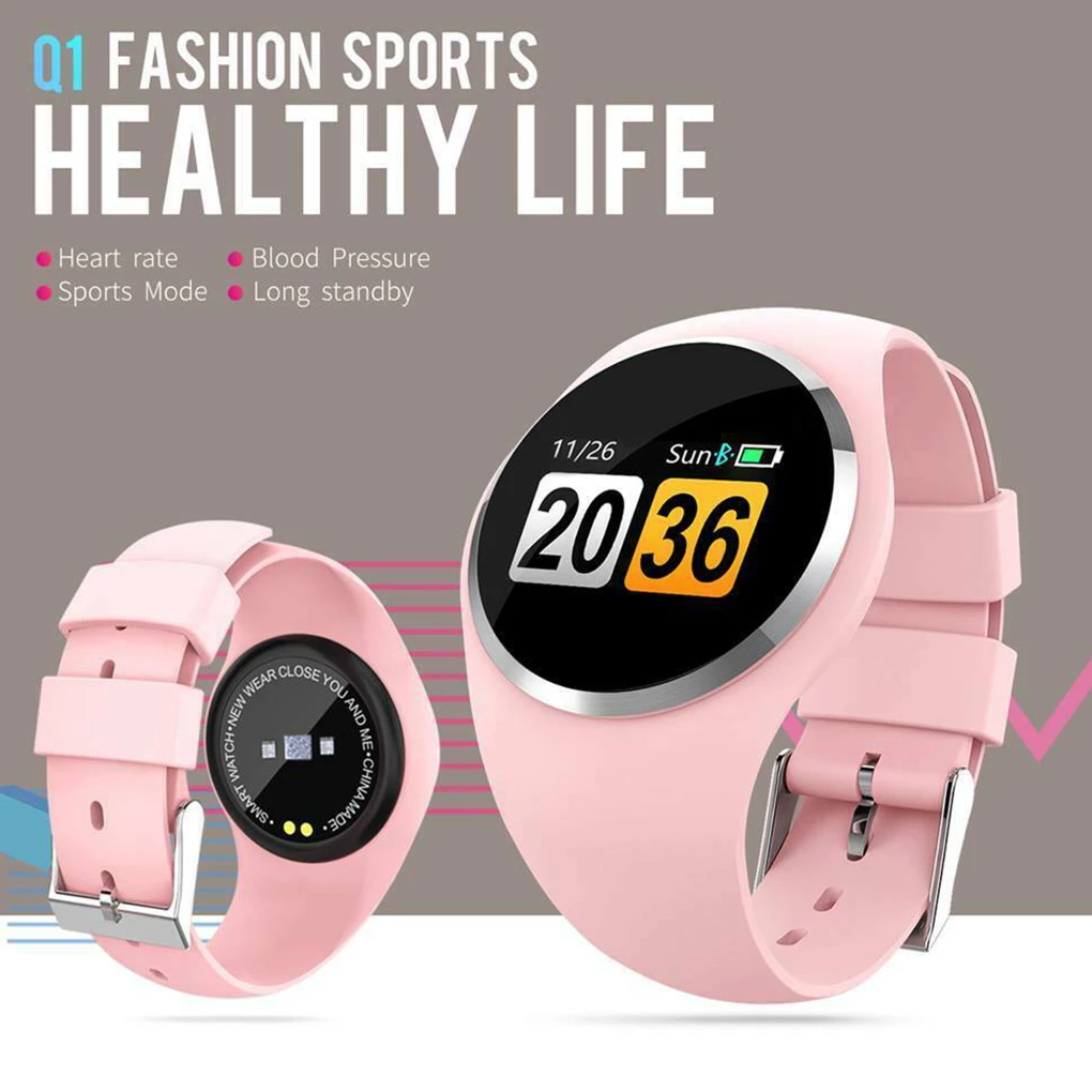 

Smart Wristband Watch Heart Rate Fitness Tracker Bracelet Blood Pressure Kid Adult Swimming Waterproof Watch