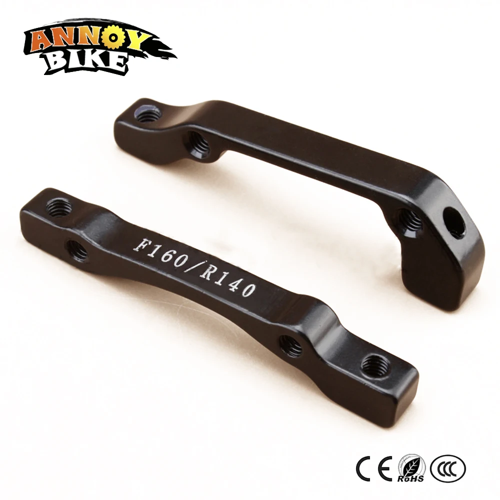 

MTB Mounting Holder Disc Brake Switch Seat Mount Adaptor F180/R160 Disc Brake Conversion Seat Transfer Column Bicycle Accessorie