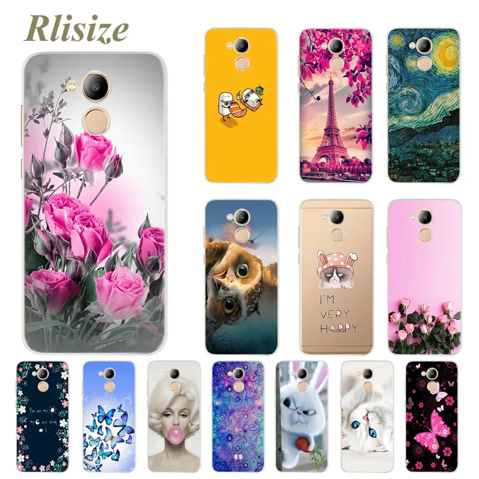 

Phone Shell for Huawei honor 6C 6 C Case Silicone Soft TPU Phone Back Cover Cases for Huawei Honor 6C Cute Painted Fundas Bumper