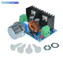 Convertisseur de puissance Max 8A 200W DC-DC, XL4016 PWM, Module de carte abaisseur réglable 4-40V à 1.25-36V XH-M401