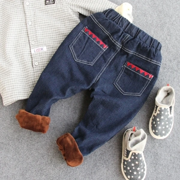 jeans with fleece inside