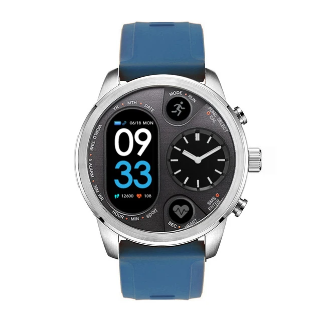 

T3 Men Sport Hybrid Smart Watch Blood Oxygen Pressure IP68 Waterproof Bluetooth Wristwatch Fitness Activity Tracker Smartwatch