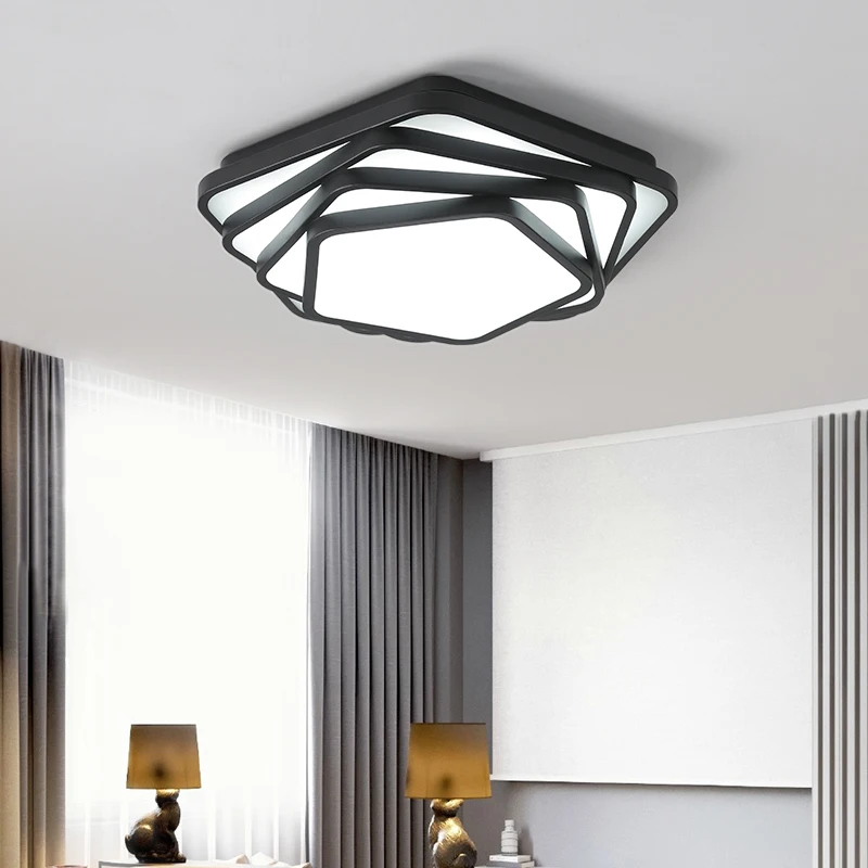 OPKMB modern led ceiling lights with remote control DIY ...