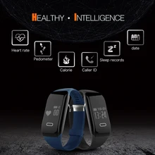 Лидер продаж H3 Smart Браслет Спорт Монитор сердечного ритма шагомер сна калории, фитнес-трекер smartband для iOS и Android