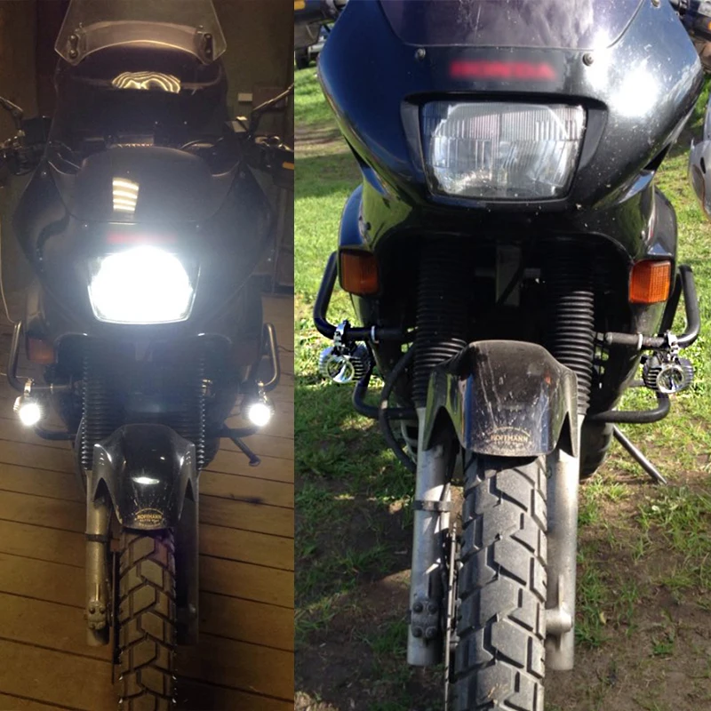 CNSUNNYLIGHT Motorcycle LED Headlight Spotlight 18W 2700Lm Super Bright White Moto Fog DRL Headlamp Hunting Driving Spot Lights (21)