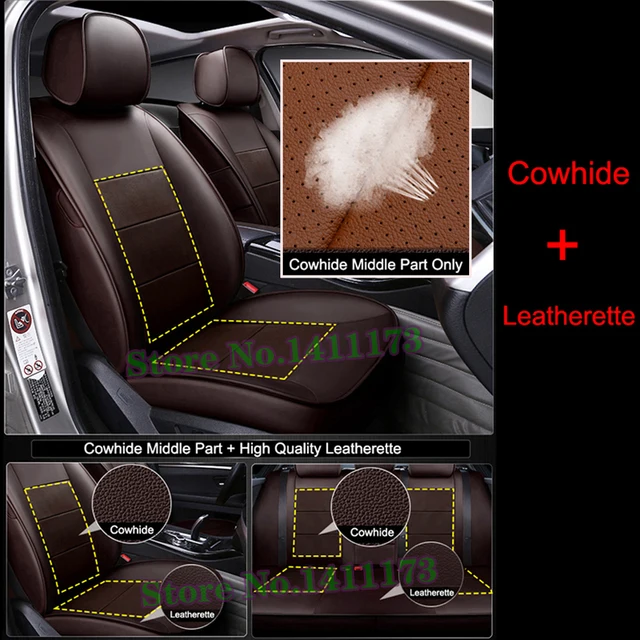 Recouvrement de siège d'auto et d'intérieur en cuir [ Xclusiv Auto Design ]