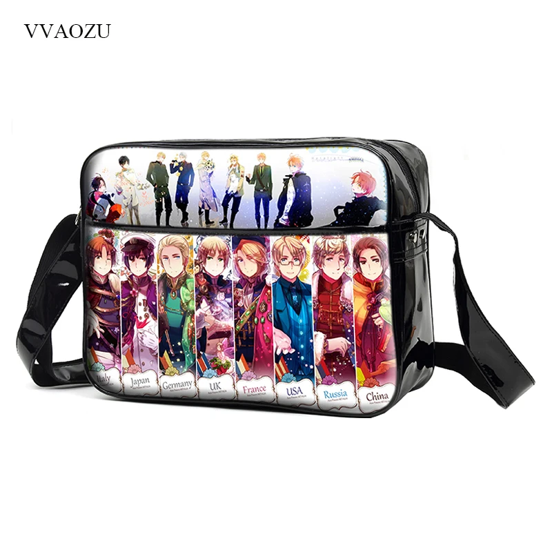 Сумка слинг для косплея Axis Powers Hetalia APH школьная сумка унисекс студентов|messenger bag