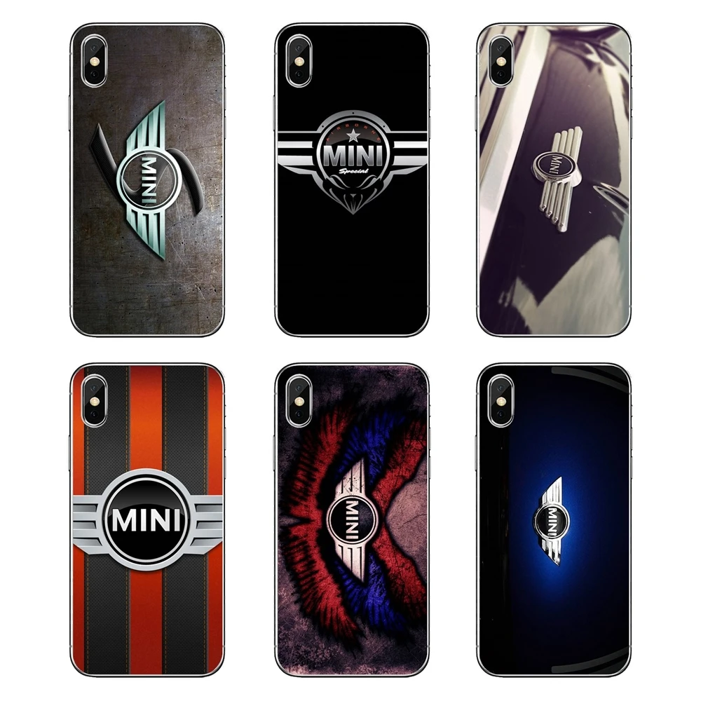 Прозрачные мягкие чехлы для Motorola Moto X4 E4 E5 G5 G5S G6 Z Z3 G3 C Play Plus UK mini cooper jcw с логотипом в