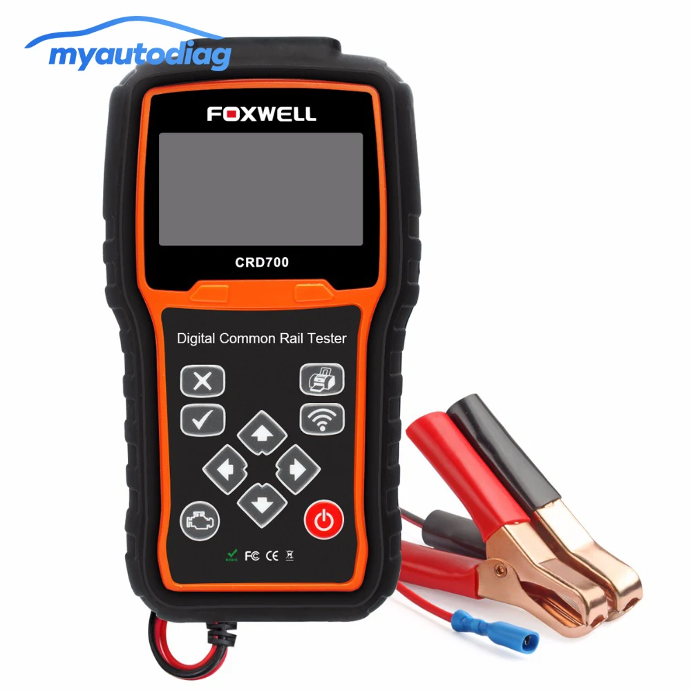 FOXWELL CRD700 цифровой Common Rail Давление Тесты er инструмент диагностики динамический