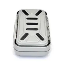 Портативный водонепроницаемый ударопрочный чехол Коробка для рыболовных приманок двухсторонний 16 Отсеков приманка рыболовные снасти чехол для хранения B1