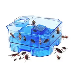 Безопасная ловушка для тараканов эффективная АНТИ тараканов убийца приманки коробка Отпугиватель кухня домашний офис таракан содержит D