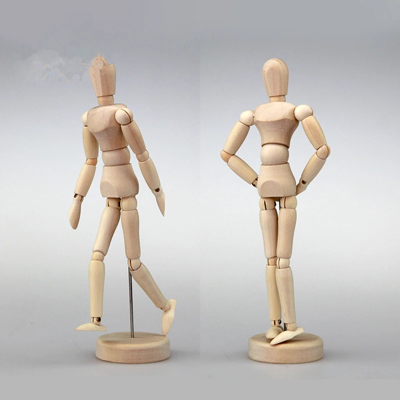 30 cm MANIKIN Manichino in legno