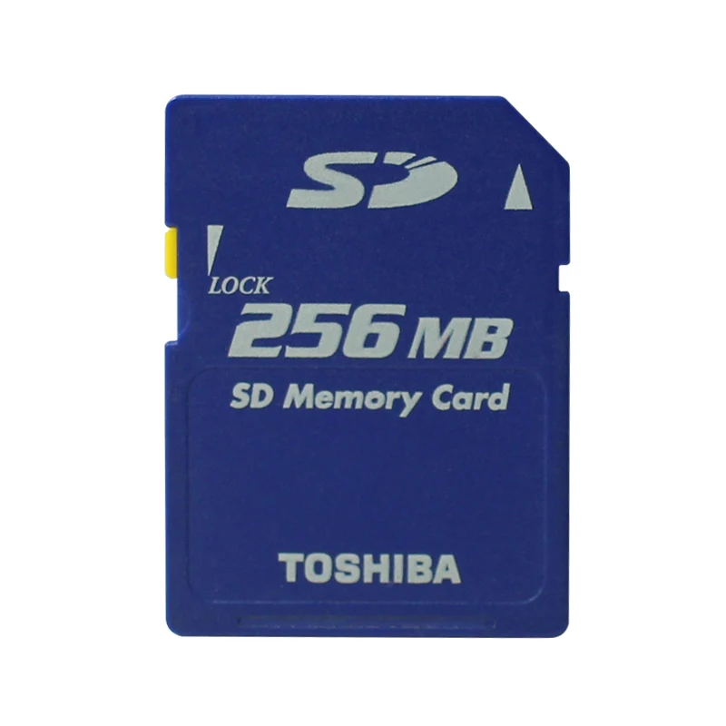 Original Toshiba 256MB SD Card Class2 SD 256M Memory Card Secure SD