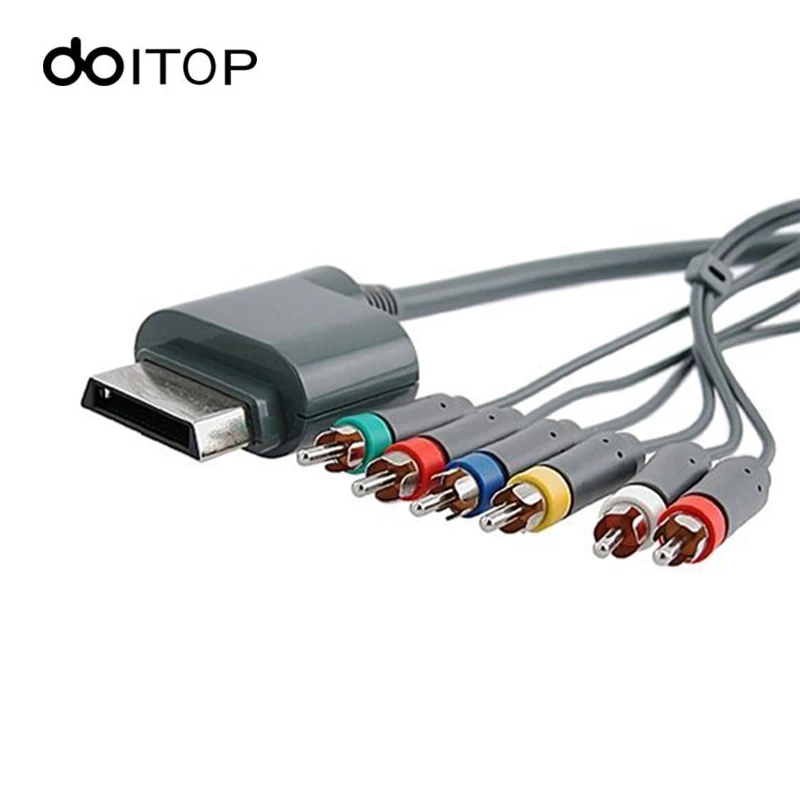 DOITOP Audio Video Cavo 1.8m Cavo di Nuovo Componente HD TV Video e RCA Stereo Cavo AV per Micosoft