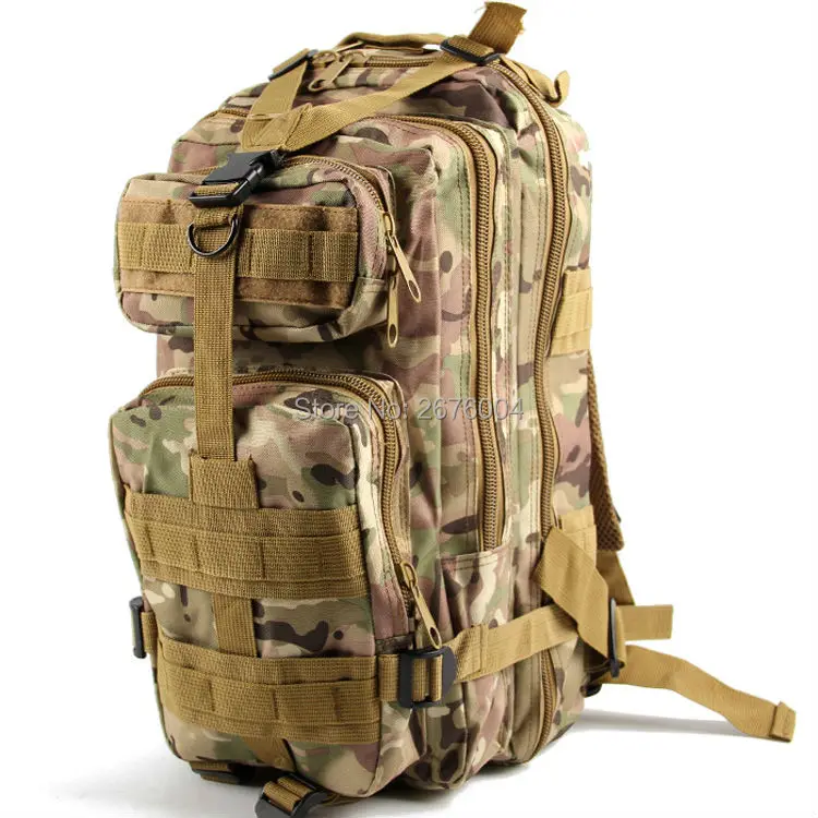 Tactical Molle 3P Assault Backpack Outdoor Sports Military Camping Hiking Climbing Rucksack Trekking Hunting Bag