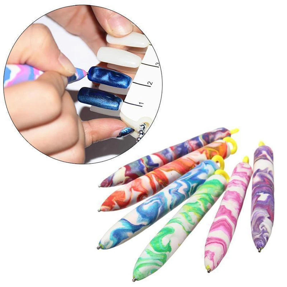 New 1 pcs Nail Art Tool Pen for DIY Magic 3D Polish UV Gel Polish Cats Eyes Nail