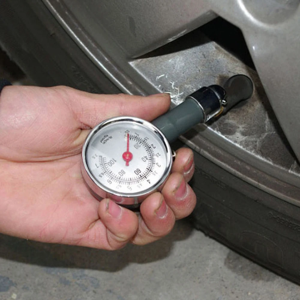 new high quality Metal Dial Tire Tyre Air Pressure Gauge Tester Car