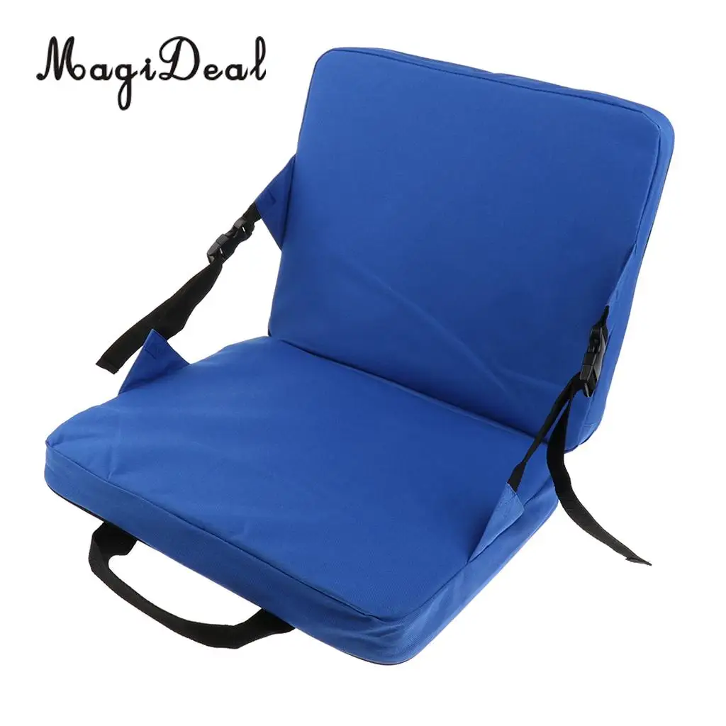 

MagiDeal Non-Slip Rocking Chair Cushions 2 Piece Back & Seat Pads with Strap Buckle Tie Outdoor Camping Hiking Beach