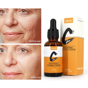 

30ML VC Natural Moisturizing Organic Serum Hyaluronic Acid Moisturizing Essence Anti Aging Facial Vitamins Skin Care TSLM1
