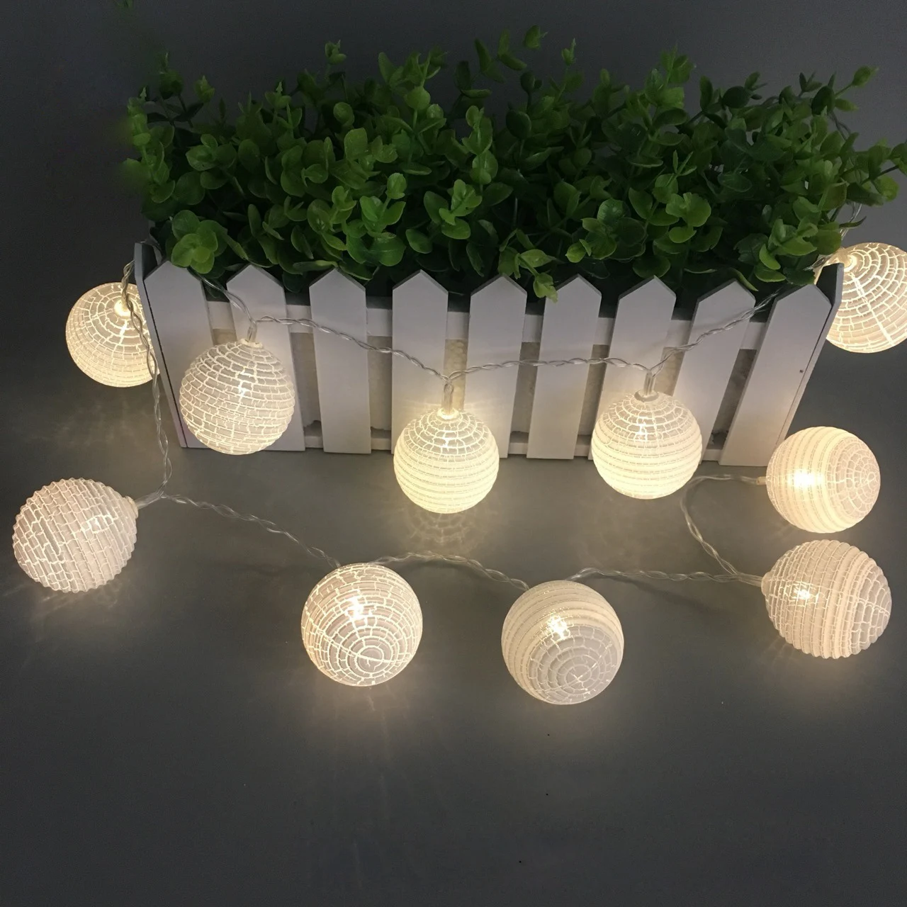 LED Ball String Fairy bulbs christmas novelty lights outdoor Tree