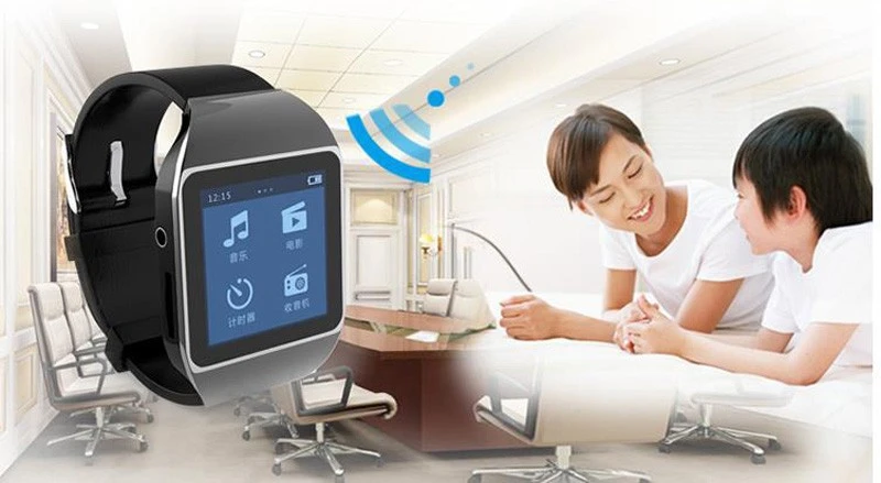  4GB New Touch Screen Smart Watches Sport Mp3 Player Bluetooth Watch Support FM E-Book Pedometer Run