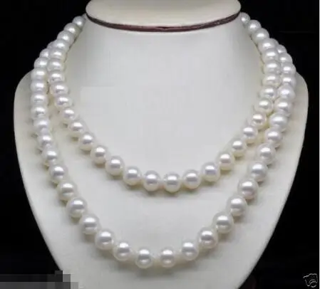 

Hot sale new Style >>>>>AAA 8-9mm white pearl necklace 36 INCH