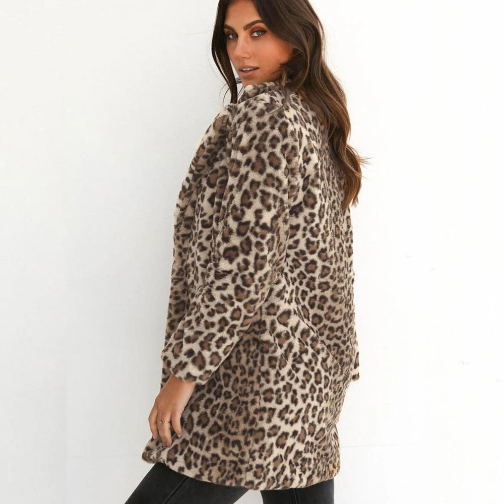 2018 Sale Time-limited Full Polyester No Jacket Jaqueta Feminina Inverno Bomber Leopard Sexy Lapel Cardigan Plush Jacket Coat 2018 Sale Time-limited Full Polyester No Jacket Jaqueta Feminina Inverno Bomber Leopard Sexy Lapel Cardigan Plush Jacket Coat