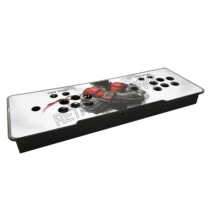 

Arcade Game Control box joystick 30mm/24mm button metal and acrylic empty console case for DIY Pandora game console
