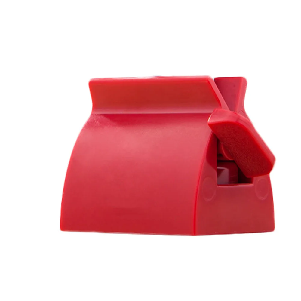 Тюбиковыжиматель многофункциональная зубная паста диспенсер умывания зажимы пояса для чулок ручной зубная паста для ленивых соковыжималка Пресс - Цвет: Красный