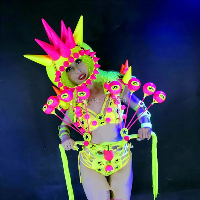 Nightclub-Fluorescent-Stage-Perfromance-Costumes-Space-Helmet-Bikini-Sexy-Lady-Evening-Party-Dress-Clothes (1)_