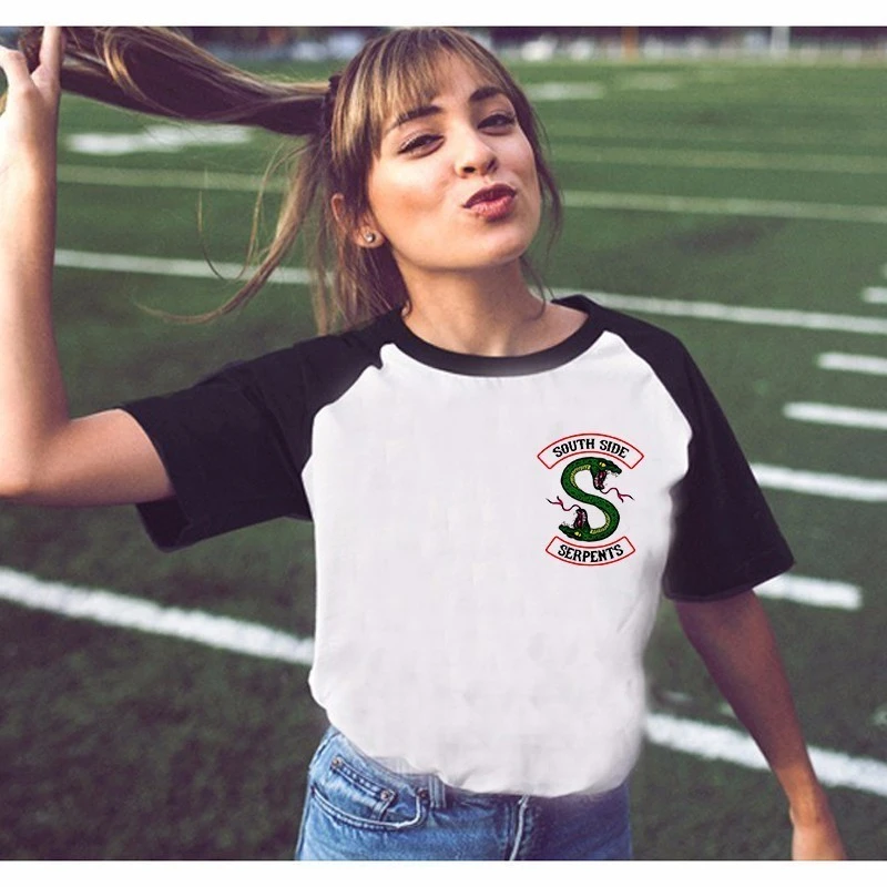 30種類のriverdale Tシャツ女性夏トップスsouthside蛇jughead女性tシャツ服riverdale南側tシャツ Tシャツ Aliexpress