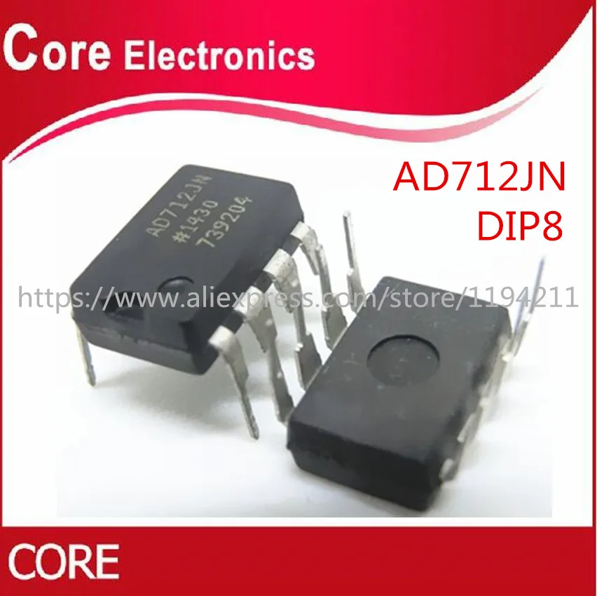 10 шт. AD712JN DIP8 AD712 DIP AD712JNZ Новый|Интегральные схемы| |