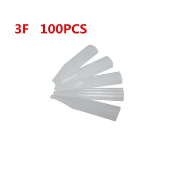 

3F 200PCS Permanent Makeup Tattoo Tips Pre-sterilized Disposable Cheap Machine Needle Tips Supply Free Shipping