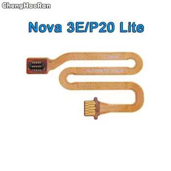 

ChengHaoRan 2pcs For Huawei P20 Lite/ Nova 3E Fingerprint Sensor Scanner Touch ID Connect Motherboard Home Button Flex Cable