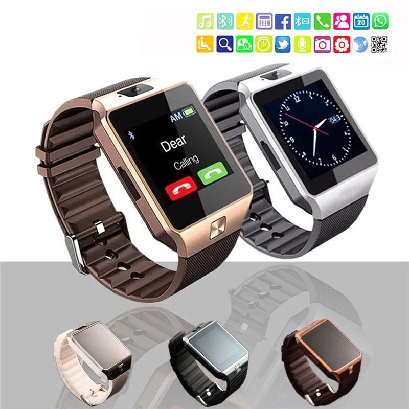 2018 New Luxury Smart Watch Digital Wrist Watch Men Bluetooth Electronics SIM Card Sport Smartwatch For Women Men Unisex Watch