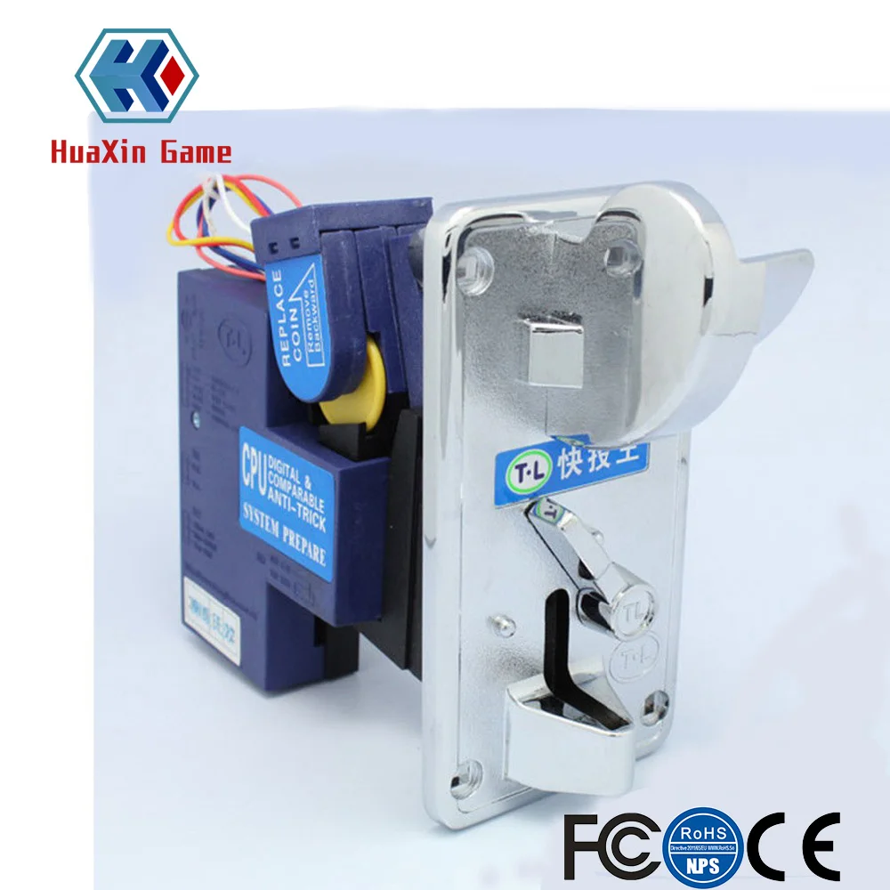 

Arcade Parts Advanced CPU High Speed Inserting Front Entry Single Coin Selector TW-930 Coin Acceptor, coin Validator, coin mech
