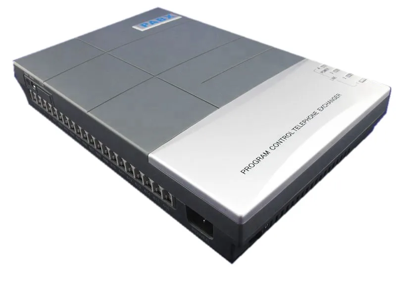 China PBX manufacturer directly supply CS416-4 incoming lines and 16 extensions ports pabx system