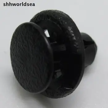 

shhworldsea auto clip for nissan maxima-1994-on push type retainer bumper clip FOR into 8mm hole