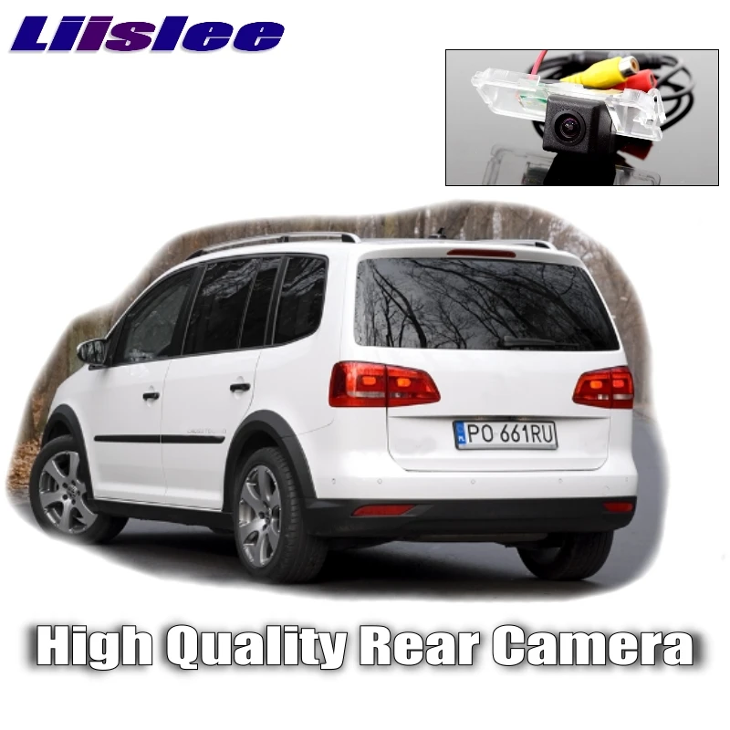 Lisslee Car Camera For Volkswagen VW Touran Ultra HD reversing camera automobile rearview For Fans  CCD + RCA