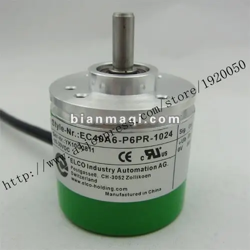 

Supply of EC40A6-P6PR-1024 Elco ELCO 1024 line rotary encoder rotating gun