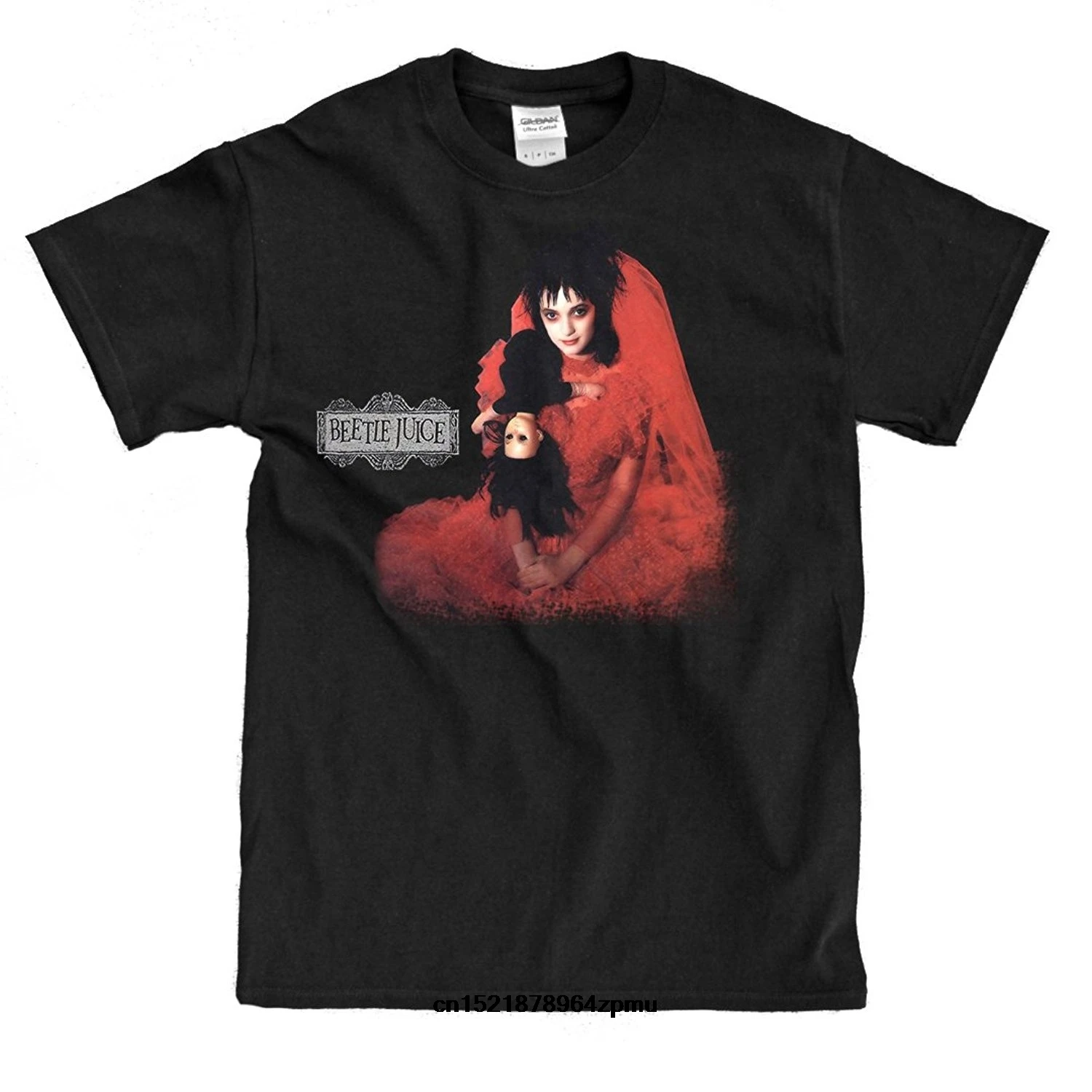 

Men T Shirt Black Beetlejuice Lydia Deetz Shirt Cheap Fashion For Funny T Shirt Novelty Tshirt Women