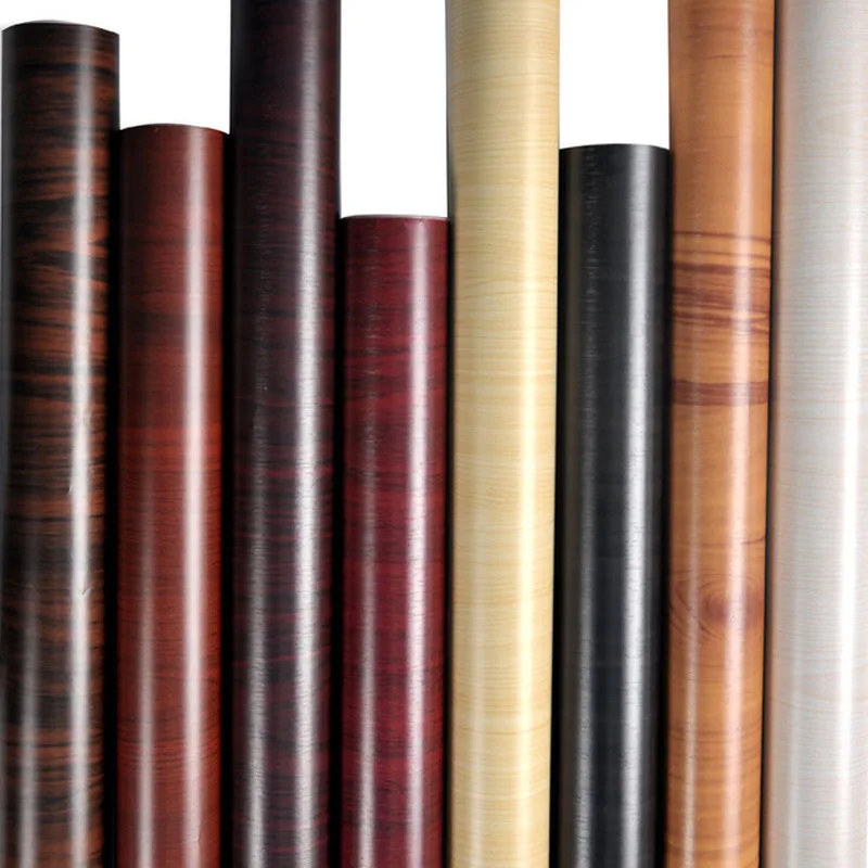 

0.6x1M Wood Grain Pattern Stickers Refrigerator Wall Sticker TV Background Wallpaper Self Adhesive Furniture Diy Decorative Film