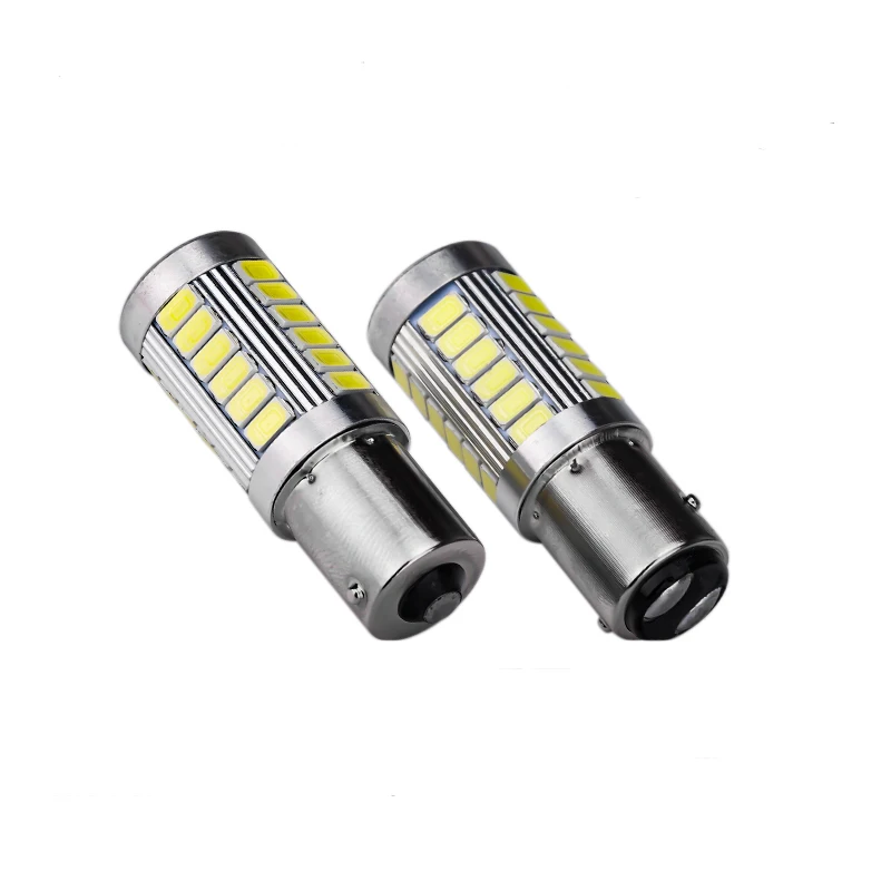 2 шт автомобилей Стайлинг авто светодиодный 1157 1156 BAU15S 5630 5730 33SMD автомобиля