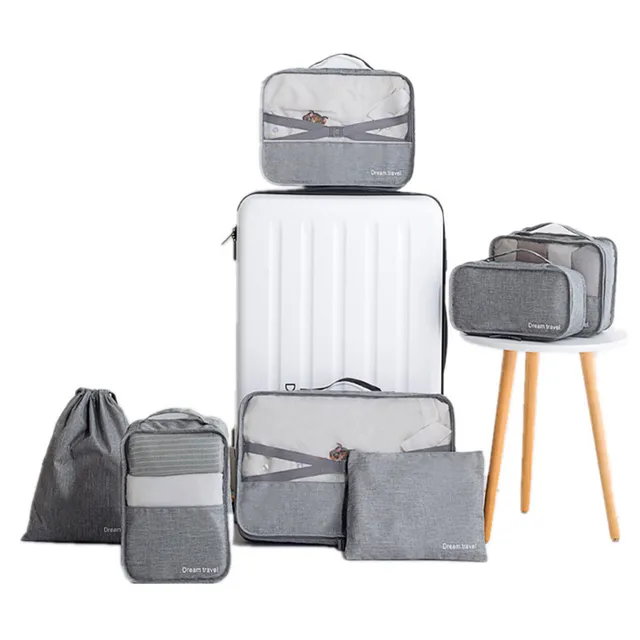 7pcs/set Waterproof Luggage Organizer Bag Accessories dropship 2