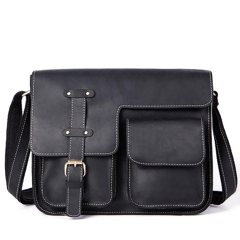 خمر 100% حقيبة جلد طبيعي الرجال حقيبة رسول Crossbody أكياس العلامة التجارية جلد البقر الطبيعي حقيبة كتفية للسفر للرجال خمر 100% حقيبة جلد طبيعي الرجال حقيبة رسول Crossbody أكياس العلامة التجارية جلد البقر الطبيعي حقيبة كتفية للسفر للرجال