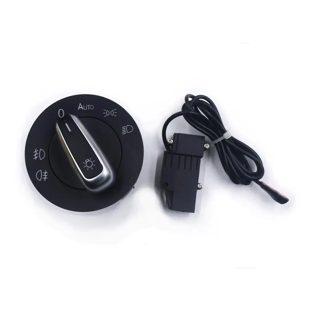1 шт. головной светильник переключатель для VW Golf 5 6 MK5 MK6 Tiguan Touran светильник датчик Автоматический головной светильник и переключатель Jetta Passat B6 B7 - Цвет: Set